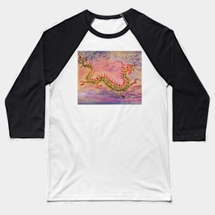 Oriental Dragon Baseball T-Shirt